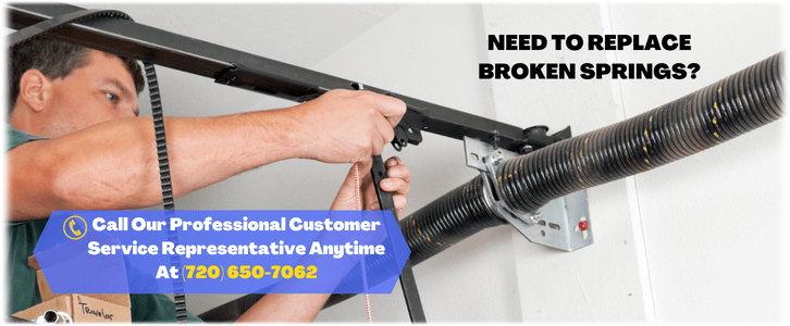 Broken Garage Door Spring Repair Arvada CO